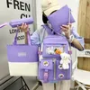 أزياء المرأة حقيبة مدرسية Kawaii حقيبة مدرسية mochila لطيف حقيبة الكتب للمراهق الفتيات للماء السفر حقيبة الظهر 210809