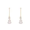 Stud 925 Boucles d'oreilles Gour Gour Gour Sterling Silver Silver Long Fashion Hulu Spotl Girl039S5233447