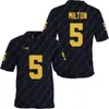 Maillots de football Maillot de football du Michigan Max Bredeson Mazi Smith Rod Moore Mike Sainristil R.J. Moten Mike Morris DJ Turner Makari Paige Caden Kolesar Jimmy