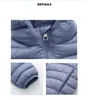 New 2021 Children's Down Cotton Clothes Thin Korean Children's Autumn And Winter Outwear Clothing Soft Colorful Teen Girl Coat H0909