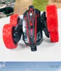 Induction off-road vehicle stall remote control children's twisting deformation swing arm stunt car electric toy car