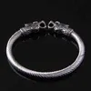 Bracelet en acier inoxydable Bracelet de dragon Bijoux Accessoires de mode Viking Hommes Bracelet Cuff S pour Femmes Bracelets