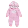 New Autumn Russia Baby costume rompers Clothes cold Boy Girl Winter Warm Comfortable Pure Cotton coat jacket kids 210315