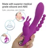 Vibratori NXY 3 in 1 G Spotter Rabbit Dildo anale Vibratore Giocattolo del sesso per donna Adulto con 10 modalità di vibrazione Massaggio clitorideo impermeabile Stimolato 1119