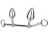 Chastity Belt Rope Hook Butt Plug For Women Locking Anal Sex Toy Female Anals Vagina Double Ball Plugs