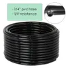 RBCFHI 5-50m 1/4" Hose Garden Micro Mist Saving Irrigation System Automatic Spray Watering Kit With Adjustable Atomizing Nozzle 210610
