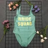 Umstandsbadebekleidung für Damen, Bikini, sexy Strand, 20 SS, 2021, Sommermode, Buchstabe, einfarbig, Urlaub, Riemchen, geteilter Stil, einteilig, 2002959