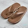 Proste Solid Color Beach Damskie Buty Lato Moda Nadmorski Miękki Dolny Zewnętrzny Zużycie Sandały Flip-Flop i