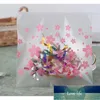 SKTN 100 шт. Пластиковые пакеты прозрачный целлофановый розовый цветок конфеты Candy Candiecendy сумка самоклеящийся для свадьбы день рождения подарок на фабрике цена эксперт