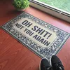 Doormat Entrance Floor Mat Oh Shit Not You Again Mat Indoor Decorative Home and Office Door Mat 210727