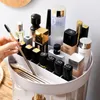 Tiroirs de rangement en plastique, grand tiroir pour cosmétiques, salle de bain, maquillage, bijoux, conteneur organisateur, étui rotatif à 360 degrés