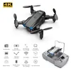 KY906 Mini Drone Multi-Choice 4K HD Single Dual Camera WiFi professionale FPV Quadcopter pieghevole Dron Follow Me RC Helicopter