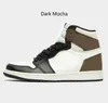 أحذية كرة السلة TS Dark Mocha Bred Chicago Lost ووجدت جامعة الأزرق المعدني بورجوندي قصة أصل رويال UNC Toe Shadow Pine Green Men Switch Sneakers