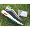 إطلاق أصيلة 97 Sean Shoes Wotherspoon x 1 97 VF SW Hybrid Outdoor Men Women Corduroy Rainbow Light Fury Sneakers Lemon Wash210M