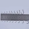 Fiskehakar 500st set Carbon Steel Single Circle Fishhook Jip Barbed Carp Sea Tackle Tillbehör 2021