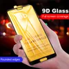 9D Full Cover Gehard Glas voor Huawei Honor 7 8 9 10 Lite Screen Protectors Fit HUW Wei 7x 8x 7A V8 V9 Play V10