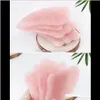 Rose Quartz Jade Guasha Board Pink Natural Stone Scraper Chinese Gua Sha Tools For Face Neck Back Body Acupuncture Pressure Therapy Bj Ofygz