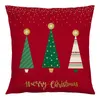 Various Linen Red Christmas Xmas Pillow cases Special Offer Custom service Living Room Bedroom Nordic Cushion covers 45x45cm Santa Claus Printed Series make logo