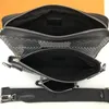 Mode mannen schoudertas echte lederen koppelingszakken crossbody handtassen 3 stks/1set pochette trio portemonnee