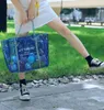Cross Body Fashion Transparent Female Bags 2021 Summer Jelly One-Shoulder PVC Waterproof Beach Bag Large-Capacity