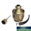 Bronzo Acqua Pipa Shisha Narghilè Sigaretta Portabottiglie Pipa Narghilè Filtro Fumo Tubo Metallico Filtro Catrame JD-128