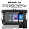 Autoradio Android 10.1 Lettore multimediale 1G + 16G 7 pollici per VW/Volkswagen Seat Skoda Golf Passat 2 Din Bluetooth WiFi GPS