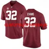 Stitched NEW Men's Women Youth #32 Rashaan Evans Alabama Red 2019 NCAA Football Jersey Custom any name number XS-5XL 6XL