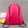 Детская сумка на Drawstring сумка для одежды сумки школьные спортивный тренажерный зал PE танцевальные рюкзаки Neylon рюкзак полиэстер шнур сумка от Chillcoll RRD11391