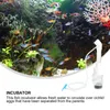 Aquariums 2 шт. 50 мм аквариум цихлиды тумблер рыб инкубаторий инкубатор яиц в рот-задумчивый (белый)