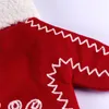 クリスマススノーフレークグローブストッキングクリスマスツリーぶら下げ装飾雪のグローブ子供ギフトソックスバッグ祭りの装飾ペンダントW-00947