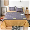 Lençóis Conjuntos Suprimentos de Cama Home Têxteis Jardim Flowers Polieste Quarto Único Plano Duplo Flat Rainha Rainha Cama King Sheet Erlid ColchaLead