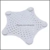 Bath & Gardeth Aessory Set Bathroom Hair Filter Star Drain Catcher Stopper Plug Sink Strainer Shower For Home Aessories Drop Delivery 2021 1