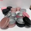 100 x 30g Rose Gold Skruvgänga Aluminiumsalva 30ml Kosmetisk Makeup Läppstift Lip Balm Concealer Refillable Metal Tin Potgoods