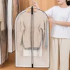 Armoire de rangement pour vêtements Sac à vêtements multifonction Anti-rides Housse de vêtement suspendue transparente
