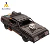 Buildmoc MOC-35846 Max Black Interceptor Technique RC Muscle Car Supercar Modèle Blocs de Construction Moteur Télécommande Jouets Cadeau Y0916