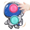 tecknad push bubbla fidget leksaker dimple enkel hängande högkvalitativa barn vuxen dekompression leksak