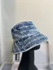 02co Fashion coréenne Polvyle Wash Cowboy Fisherman039 Early Spring Net Red Même lettre d'impression Basin Small Brim Hat Girl8228279