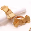 gold bow napkin rings