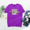 Mode 100% Bomull Kvinnor T-shirt Casual Loose Aestetic Short Sleeve Sommar Harajuku Ladies Tees Top W708 210526