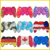 Fidget Toy National Flag Pad Contrôleur de jeu Party Favor Push Bubble Fidgets Main Shank Jeux Contrôleurs Doigt Décompression Jouets Anxiété