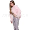 Femmes fourrure fausse hiver chaud dames manteau doux moelleux mode vêtements d'extérieur veste courte Cardigan élégant pardessus