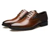 Zapatos de vestir de cuero de vaca para hombre, color rosa, morado, negro, estilo Ropa de Trabajo, punta redonda, suela suave, Oxfords de negocios a la moda para hombre