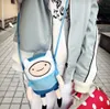 Ins Finn Jake Figure Crossbody bag Swag Rap Plush Coin Bag Phone Bag Anime Advanture Robert BMO لعب للأطفال 202 جرام
