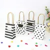 candy stripe paper bags
