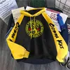 Cobra Kai Fashion Street Printing män Hoodie Höst Fleece Varm Sweatshirts Pocket Pullover Hoody Bekväm Raglan Hoodie Man Y211118