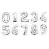 600pcs 32 Inches Number Balloon Birthday Party Decorations Wedding Home Banquet Aluminum Foil Balloons SN6277