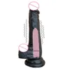 Strap on vibratori realistici per donne ventosa lesbica vibratore vibratore pene viene fornito con strumenti per l'uso anale in silicone Dild5545424