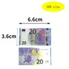 Feestartikelen Kopieergeld Prop Euro Dollar 10 20 50 100 200 Feestartikelen Nep Filmgeld Knuppels Speelcollectie Decoratie Spel Token Faux Billet