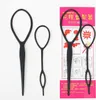 Topsy Tail Hair Maker Ponytail Tool Haarbraun Styling /Make Up Tool 1000Pairs /Los 2000pcs