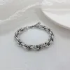 7mm/9mm (7.28''+35mm) Stainless Steel Fashion Rope Chain Bracelet Bangle for Men Women Gift